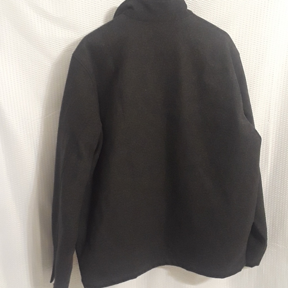 Abercrombie & Fitch Men XL Grey Full Zip Front Woo - Picture 5 of 8